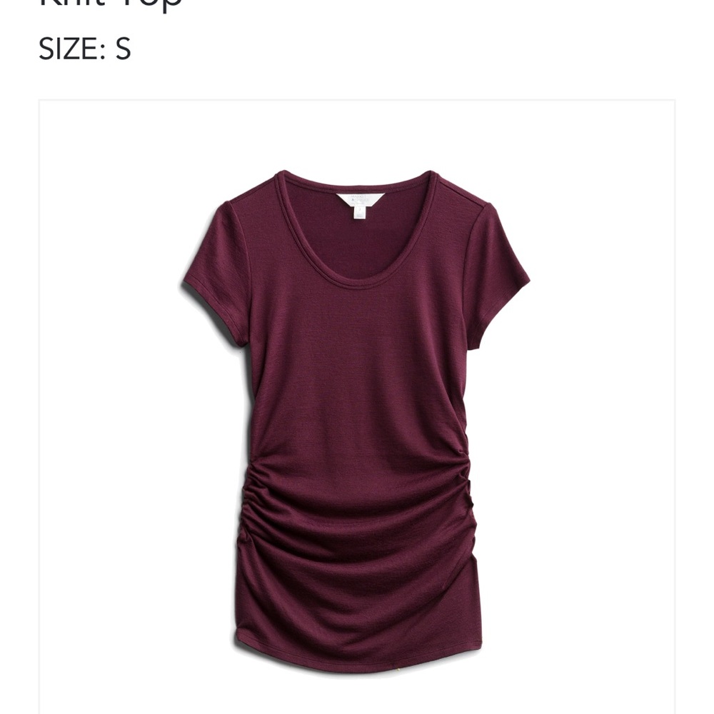 Market and Spruce Maternity top